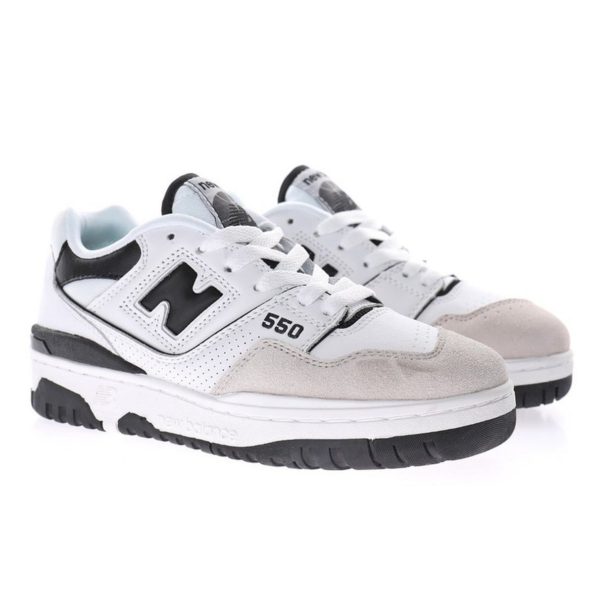 New Balance 550 Sea Salt Black