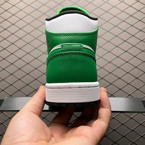 Nike Air Jordan 1 Mid "Lucky Green" 