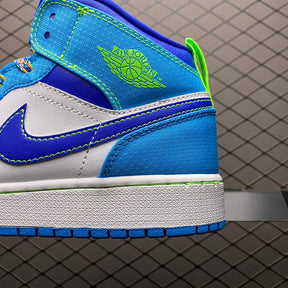 Nike Air Jordan 1 Mid Sprite Blue