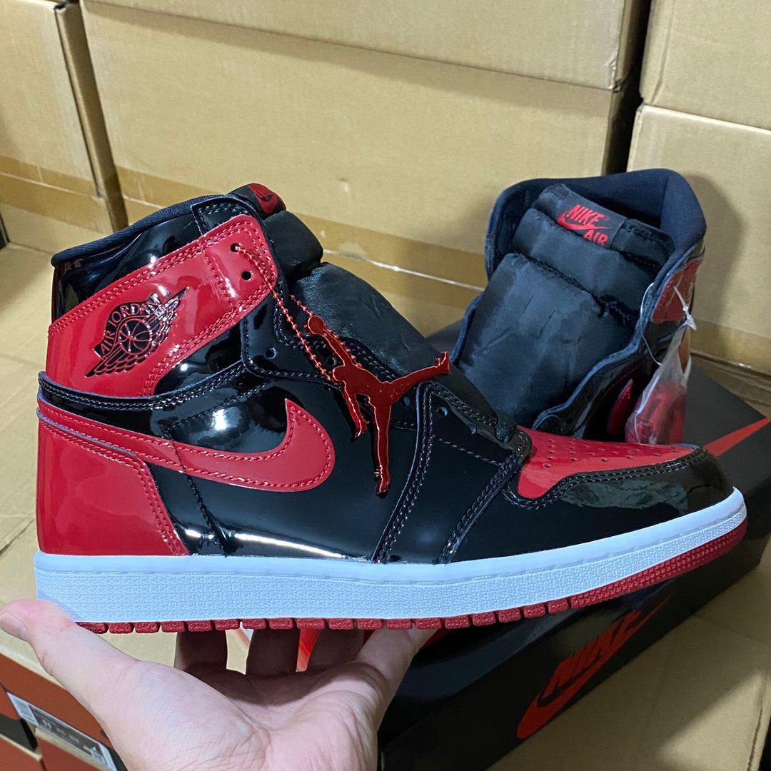 Nike Air Jordan 1 Retro High OG Bred Patent 