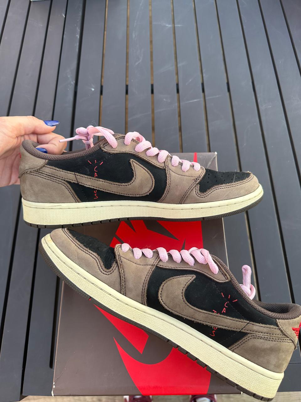 Travis Scott x Air Jordan 1 Low Retro SP Dark Mocha