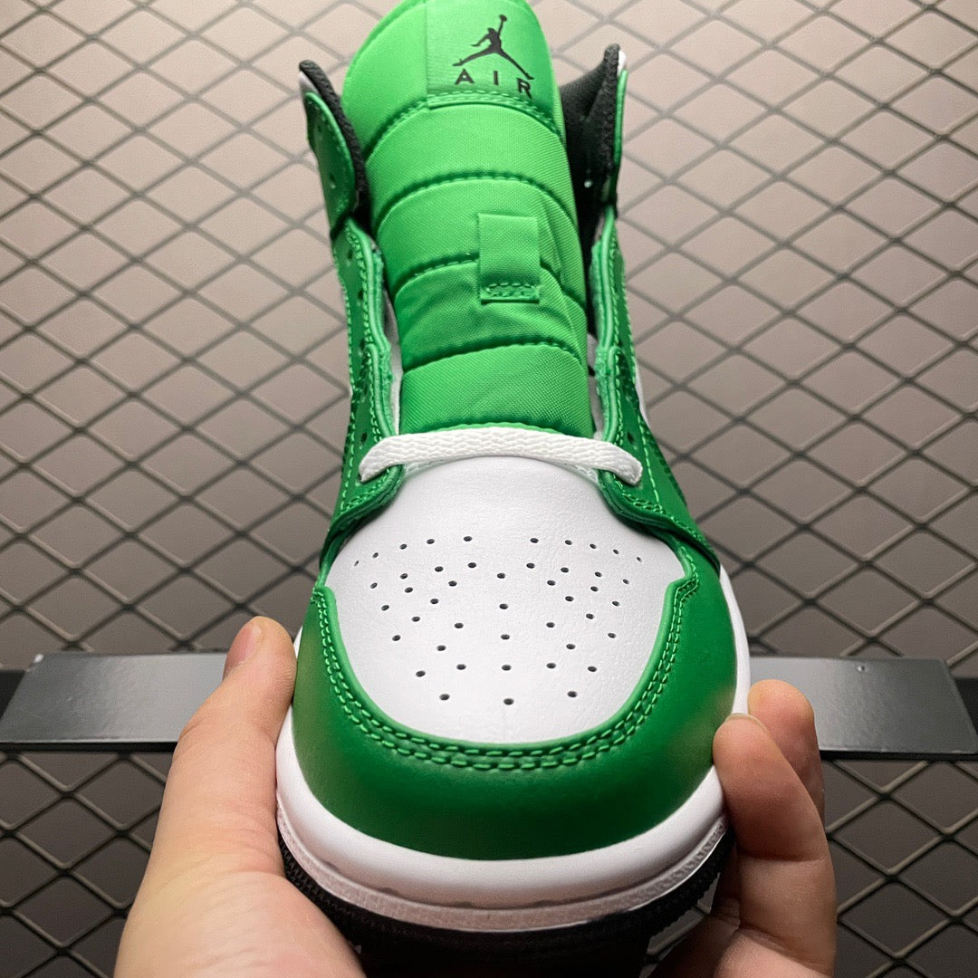 Nike Air Jordan 1 Mid "Lucky Green"