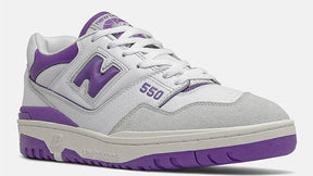 New Balance 550 White Purple