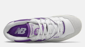 New Balance 550 White Purple